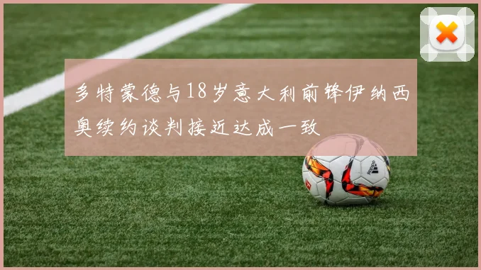 多特蒙德与18岁意大利前锋伊纳西奥续约谈判接近达成一致