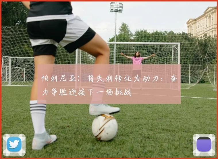 帕利尼亚：将失利转化为动力，奋力争胜迎接下一场挑战